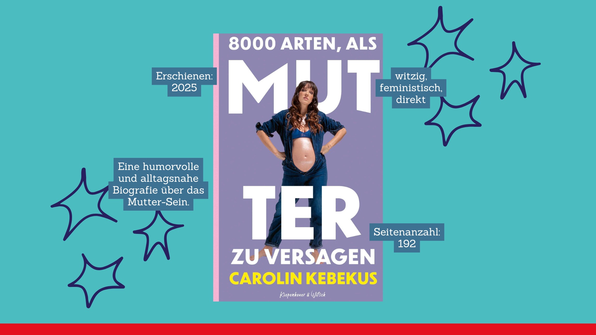 Mehr über den Artikel erfahren Carolin Kebekus: „8000 Arten, als Mutter zu versagen“